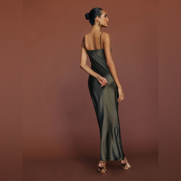 Reformation Brie Silk Dress - Picture 3 of 10